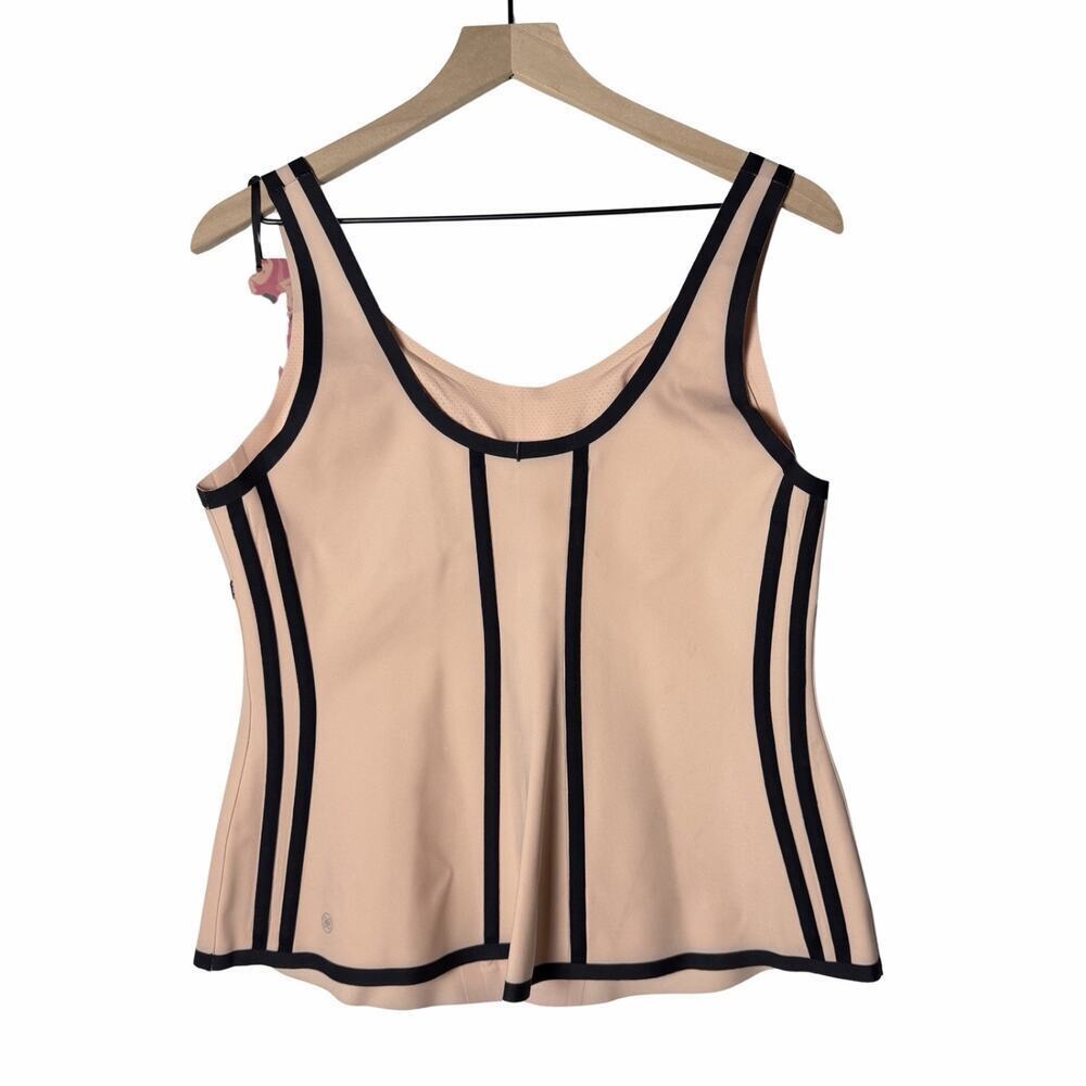 HoneyLove Boldness Tank Rose Black Body Contour Sculpting Corset Size 1X NWT - Picture 2 of 11